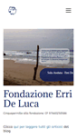 Mobile Screenshot of fondazionerrideluca.com